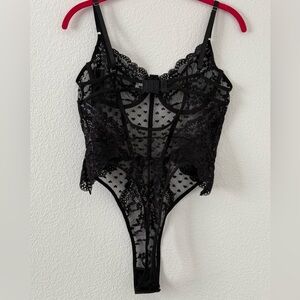 NWT black lace lingerie